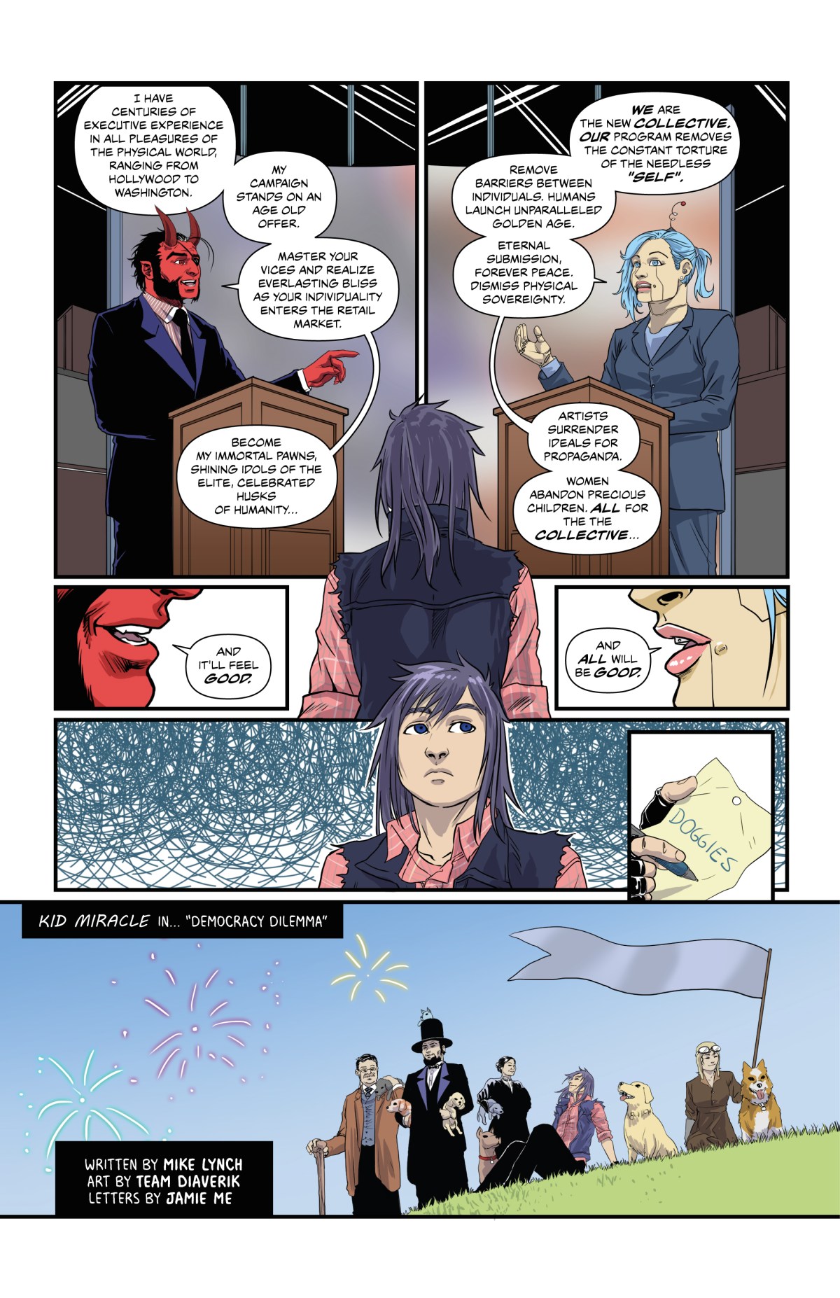 Welcome to Aries Comics! Kid Miracle- Democracy&nbsp;Dilemma